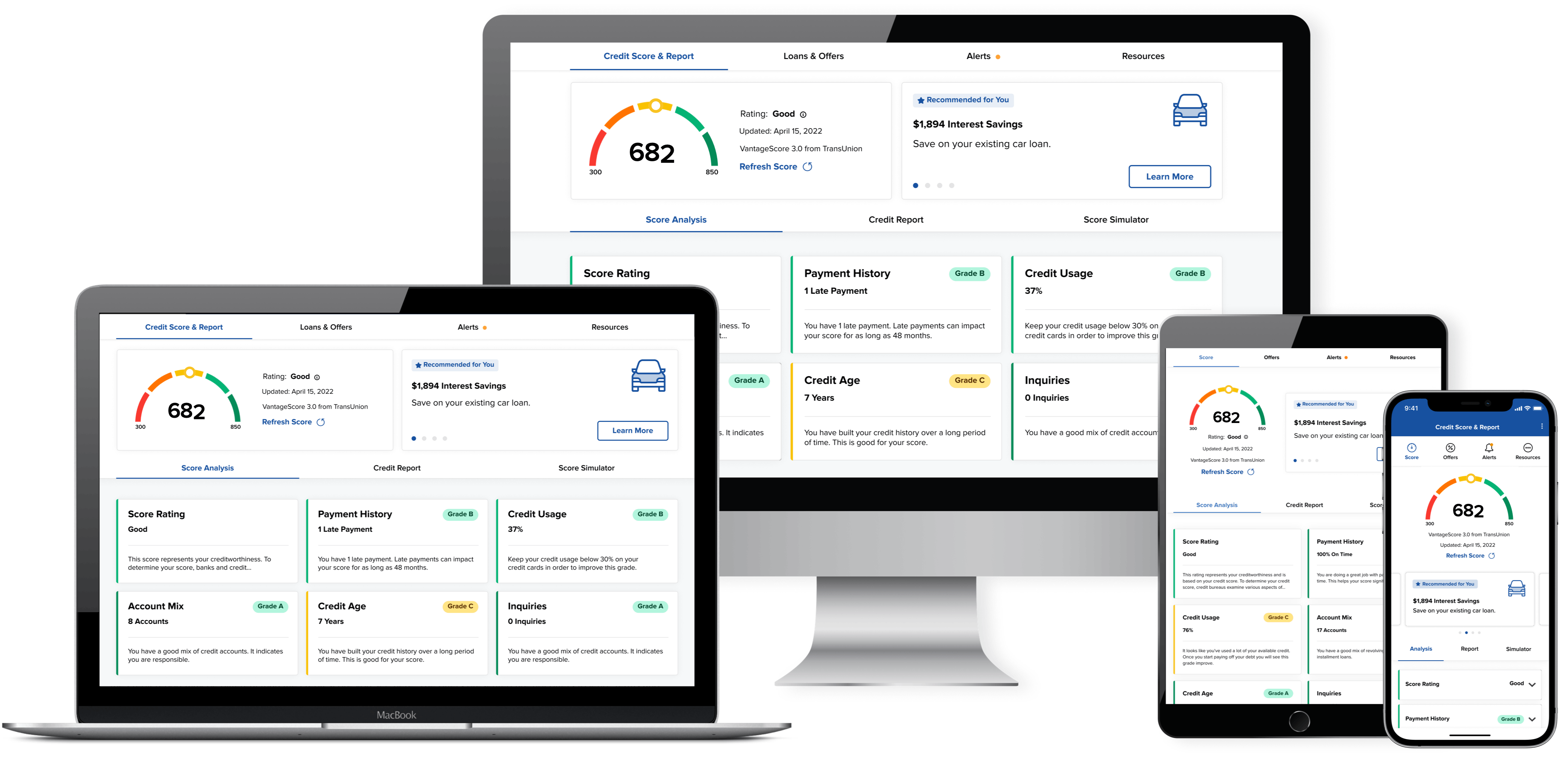 MultiDevice Multi Device_My Credit Score